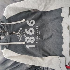 Harley-Davidson Gray and Cream Hoodie